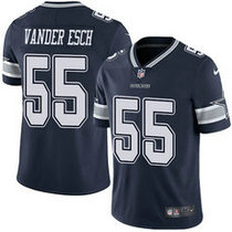 Youth Nike Dallas Cowboys #55 Leighton Vander Esch Blue Vapor Untouchable Authentic Stitched NFL Jersey