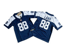 Youth Nike Dallas Cowboys #88 CeeDee Lamb Blue Thanksgiving 2023 F.U.S.E. Authentic Stitched NFL Jersey