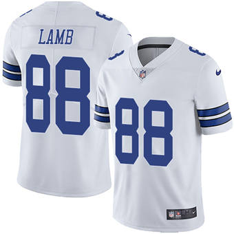 Youth Nike Dallas Cowboys #88 CeeDee Lamb White Vapor Untouchable Authentic Stitched NFL Jersey