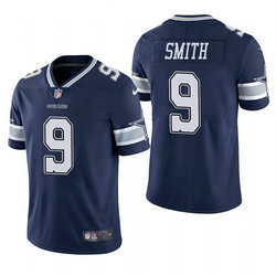 Youth Nike Dallas Cowboys #9 Jaylon Smith Blue Vapor Untouchable Authentic stitched NFL jersey