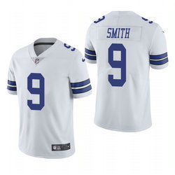 Youth Nike Dallas Cowboys #9 Jaylon Smith White Vapor Untouchable Authentic stitched NFL jersey
