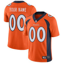 Youth Nike Denver Broncos Customized Orange Limited Vapor Untouchable Authentic Stitched NFL Jerseys