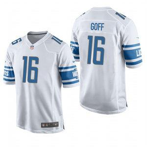 Youth Nike Detroit Lions #16 Jared Goff White Vapor Untouchable Authentic Stitched NFL Jersey