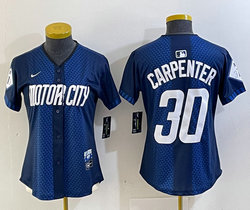 Youth Nike Detroit Tigers #30 Kerry Carpenter 2024 City Authentic Stitched MLB Jersey