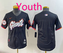 Youth Nike Houston Astros Blank Navy 4(IV) Joint Stitched MLB Jersey