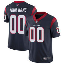 Youth Nike Houston Texans Customized Blue Limited Vapor Untouchable Authentic Stitched NFL Jerseys