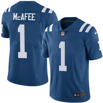 Youth Nike Indianapolis Colts #1 Pat McAfee Blue Vapor Untouchable Authentic Stitched NFL Jersey