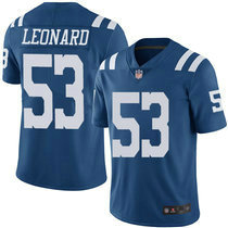 Youth Nike Indianapolis Colts #53 Darius Leonard Royal Blue Vapor Untouchable Authentic Stitched NFL Jersey