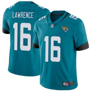Youth Nike Jacksonville Jaguars #16 Trevor Lawrence Green 2021 NFL Draft Vapor Untouchable Limited Jersey
