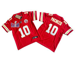 Youth Nike Kansas City Chiefs #10 Isiah Pacheco Red 2023 F.U.S.E With 2024 Super Bowl (LVIII ) patch Jersey