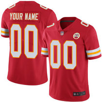 Youth Nike Kansas City Chiefs Customized Red Limited Vapor Untouchable Authentic Stitched NFL Jerseys
