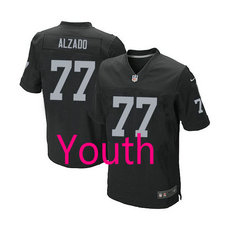 Youth Nike Las Vegas Raiders # 77 Lyle Alzado black jersey