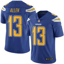 Youth Nike Los Angeles Chargers #13 Keenan Allen Electric Blue Rush Authentic stitched NFL jersey