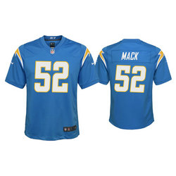 Youth Nike Los Angeles Chargers #52 Khalil Mack Powder Blue Vapor Untouchable Authentic Stitched NFL Jersey