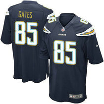 Youth Nike Los Angeles Chargers #85 Antonio Gates Navy blue Authentic stitched NFL jersey