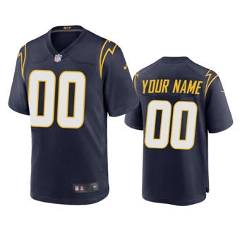 Youth Nike Los Angeles Chargers Customized Navy Vapor Untouchable Authentic Stitched NFL Jerseys