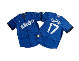 Youth Nike Los Angeles Dodgers #17 Shohei Ohtani Blue City Limited MLB Jersey