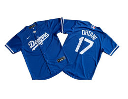 Youth Nike Los Angeles Dodgers #17 Shohei Ohtani Blue Limited MLB Jerseys