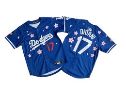 Youth Nike Los Angeles Dodgers #17 Shohei Ohtani Blue Tokyo Series Limited MLB Jersey