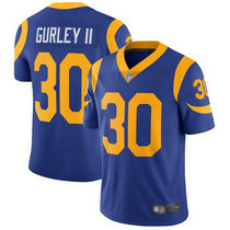 Youth Nike Los Angeles Rams #30 Todd Gurley II Royal Blue Vapor Untouchable Authentic Stitched NFL Jersey