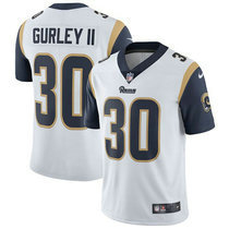 Youth Nike Los Angeles Rams #30 Todd Gurley II White Vapor Untouchable Authentic Stitched NFL Jersey