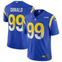 Youth Nike Los Angeles Rams #99 Aaron Donald 2020 Royal Vapor Untouchable Limited Authentic Stitched NFL Jerseys