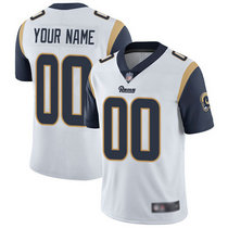 Youth Nike Los Angeles Rams Customized White Limited Vapor Untouchable Authentic Stitched NFL Jerseys