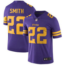 Youth Nike Minnesota Vikings #22 Harrison Smith Purple Rush Authentic stitched NFL jersey