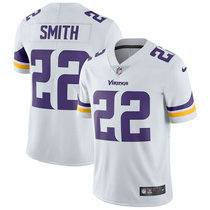 Youth Nike Minnesota Vikings #22 Harrison Smith White Vapor Untouchable Authentic stitched NFL jersey