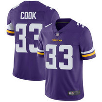 Youth Nike Minnesota Vikings #33 Dalvin Cook Purple Vapor Untouchable Limited Authentic Stitched NFL Jersey