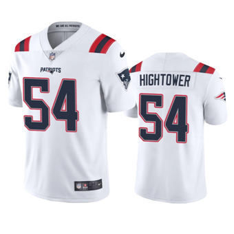 Youth Nike New England Patriots #54 Dont'a Hightower White Vapor Untouchable NFL Jersey