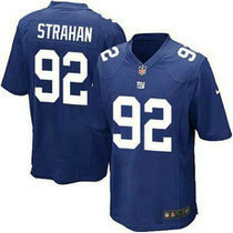 Youth Nike New York Giants #92 Michael Strahan Royal Blue Retired Player Authentic Stitched NFL Jersey