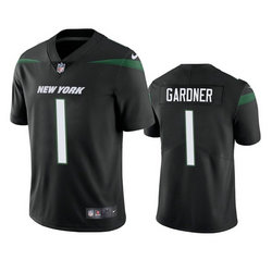 Youth Nike New York Jets #1 Ahmad Gardner 2022 Black Vapor Untouchable Authentic Stitched NFL Jersey
