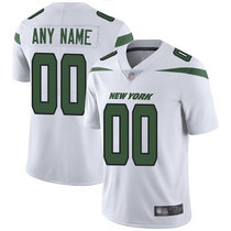 Youth Nike New York Jets Customized White New Vapor Untouchable Limited Authentic Stitched NFL Jersey