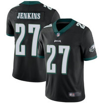Youth Nike Philadelphia Eagles #27 Malcolm Jenkins Black Vapor Untouchable Limited Authentic Stitched NFL Jersey