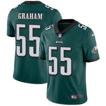 Youth Nike Philadelphia Eagles #55 Brandon Graham Green Vapor Untouchable Authentic stitched NFL jersey