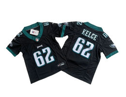 Youth Nike Philadelphia Eagles #62 Jason Kelce Black F.U.S.E. Stitched Football Jersey