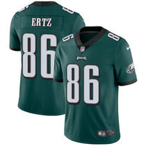 Youth Nike Philadelphia Eagles #86 Zach Ertz Green Vapor Untouchable Authentic stitched NFL jersey