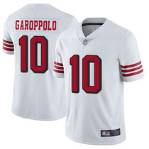 Youth Nike San Francisco 49ers #10 Jimmy Garoppolo White New Vapor Untouchable Authentic Stitched NFL Jersey
