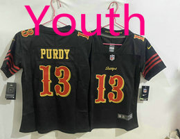 Youth Nike San Francisco 49ers #13 Brock Purdy Rivalries Stitched Football Jersey
