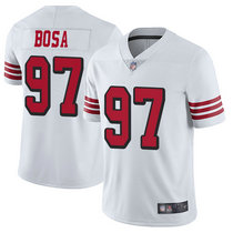Youth Nike San Francisco 49ers #97 Nick Bosa White New Vapor Untouchable 2019 NFL Draft First Round Pick Authentic Stitched NFL Jersey