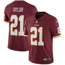 Youth Nike Washington Redskins #21 Sean Taylor Red Vapor Untouchable Authentic Stitched NFL Jersey